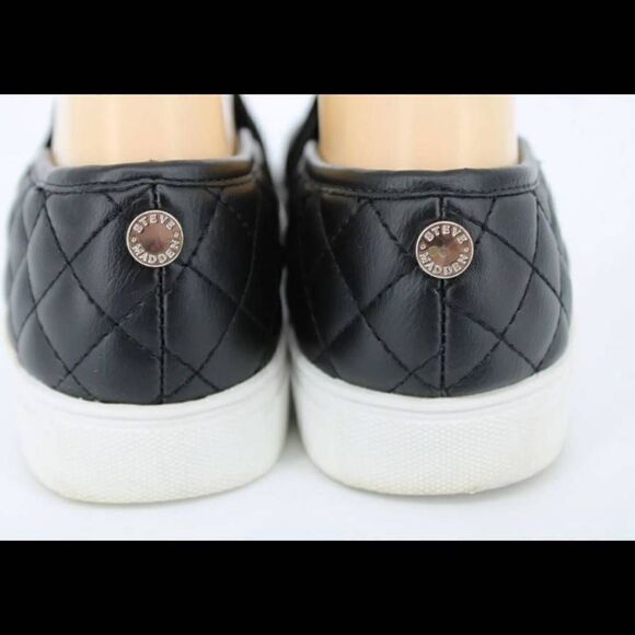 Steve Madden Womens Endell Black Casual Flats Size 8 (1581750). - Picture 3 of 11